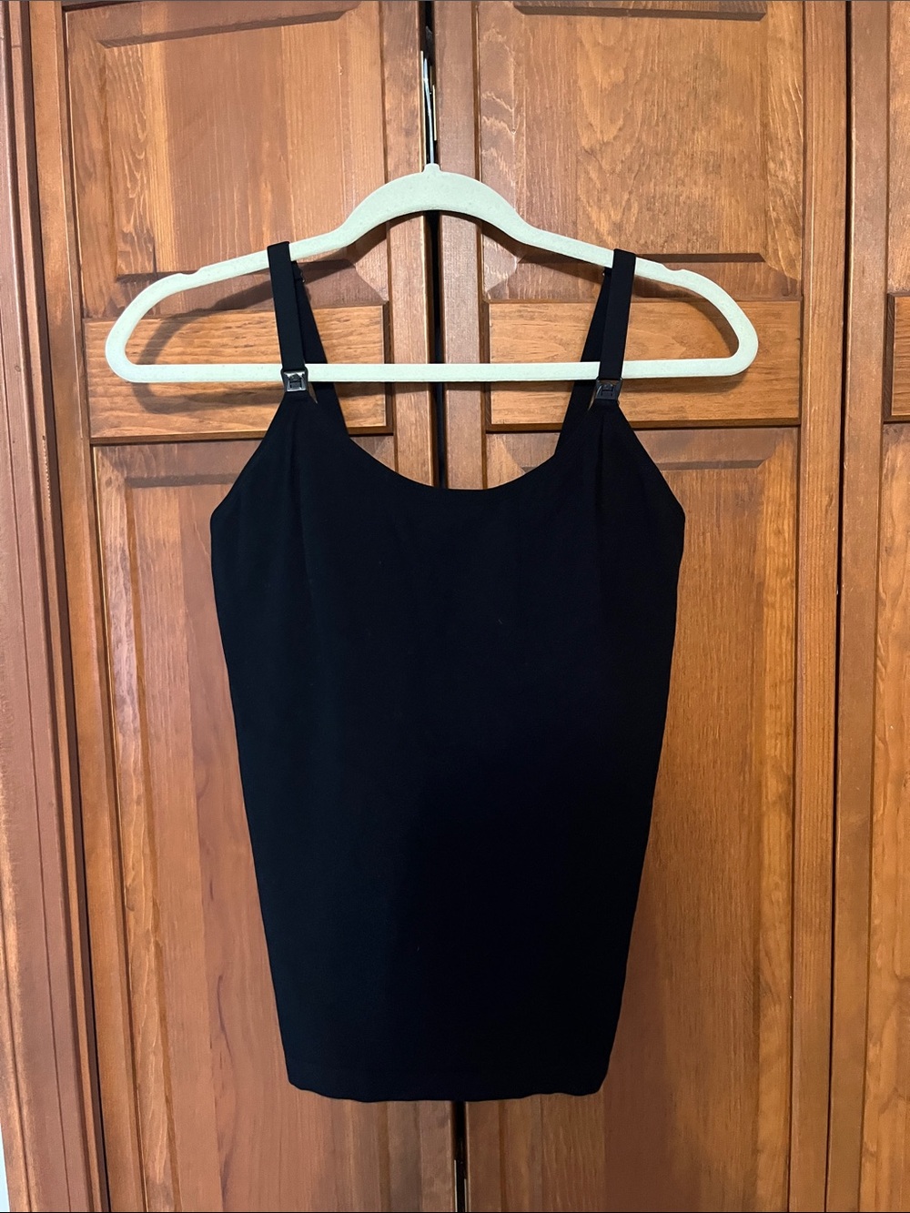 Kindred Bravely Black Nursing Tank Top with Scoop Neck Sz. M